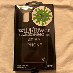 Wildflower x Pizzaslime “stop looking at my phone case”